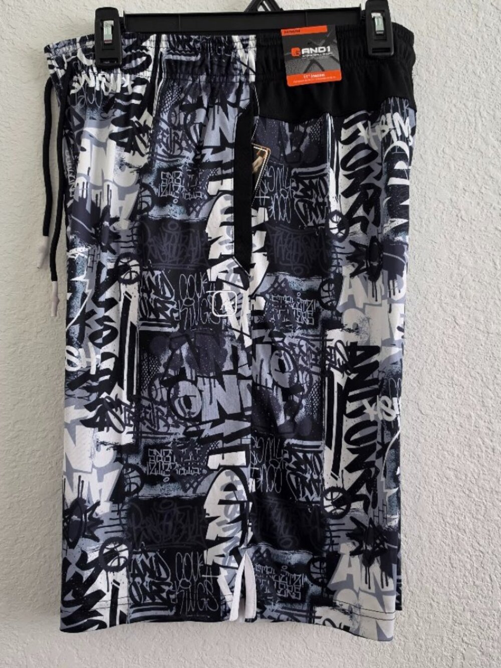 New Mens Basketball Shorts by And1.**** Elastic Waist Size 3XL.